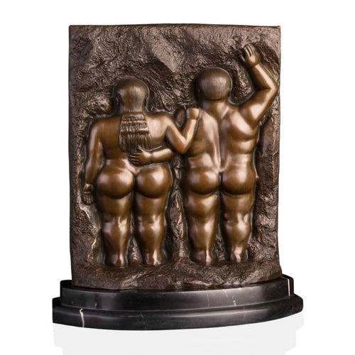 Bronze Statue, Reproduction of Botero Statue, 28 cm