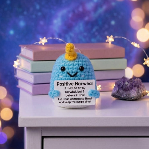 Handmade Positive Narwhal