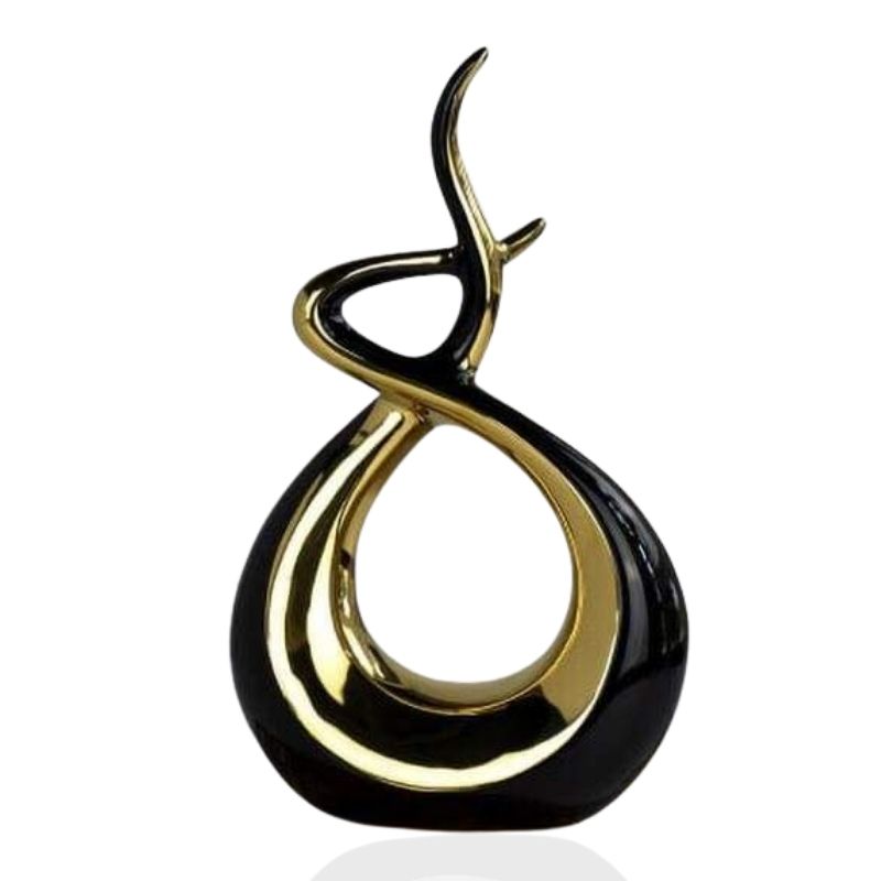 Abstract Sculpture <br/> Golden Embrace