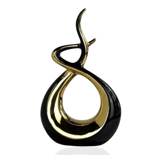 Abstract Sculpture <br/> Golden Embrace