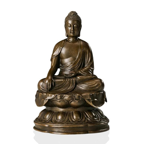 Bronze Sculpture <br/> Buddha Statue 18 cm