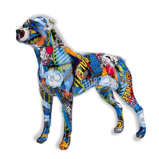 Dog Statue <br/> Pop Art Dog Sculpture