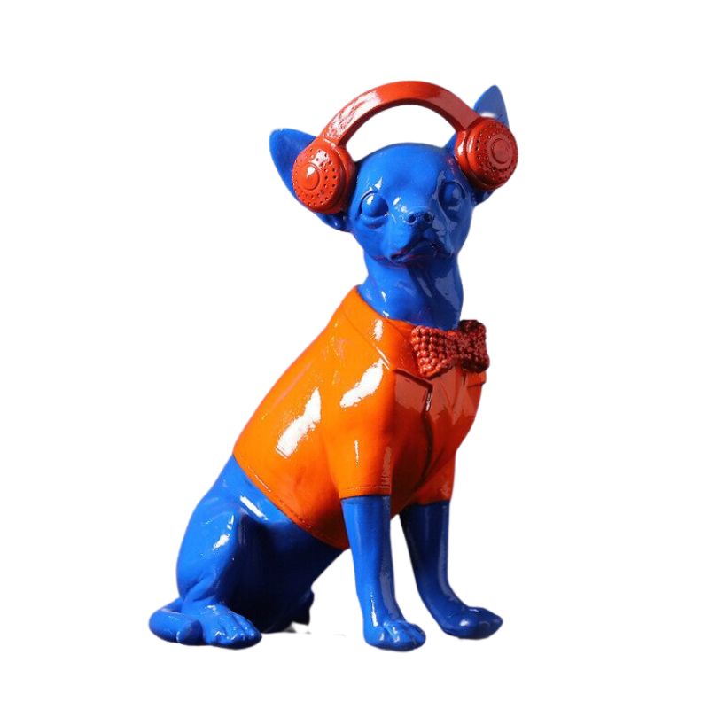 Dog Statue <br> Chihuahua Sculpture
