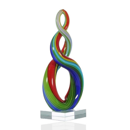 Contemporary Sculpture <br/> Multicolor Glass