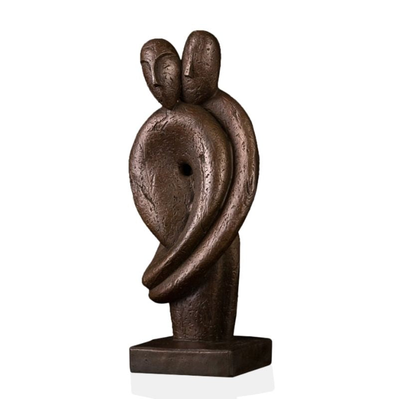 Bronze Couple Sculpture
