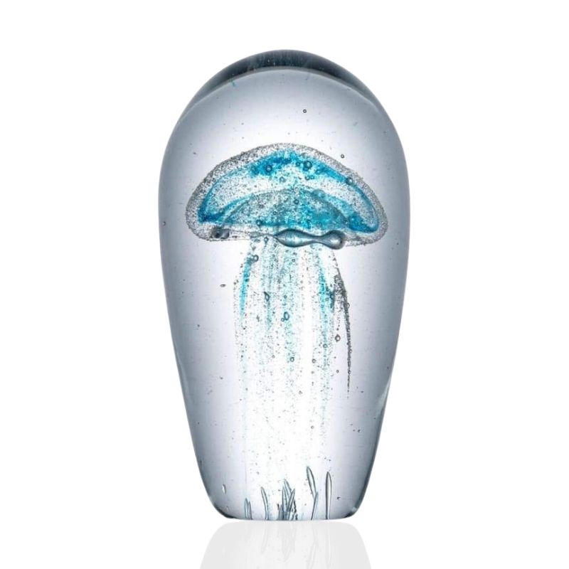 Modern Sculpture <br/> Glass Jellyfish