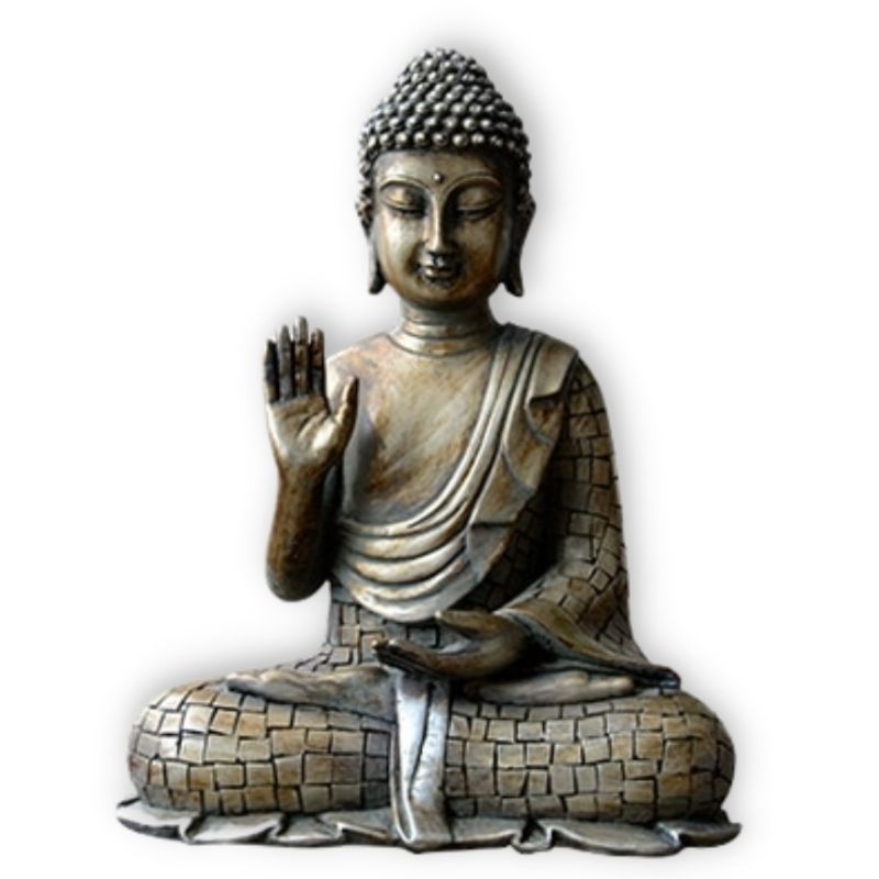 Modern Sculpture <br/> Seated Buddha Statue