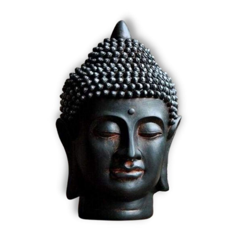 Modern Sculpture, Meditation <br/> Buddha Head
