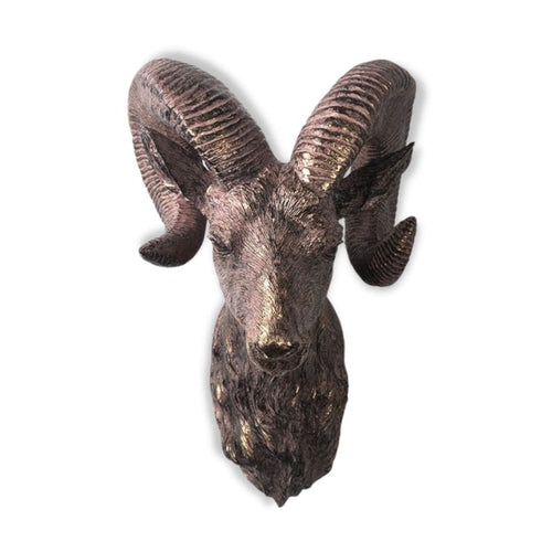 Animal Wall Sculpture <br/> Mouflon