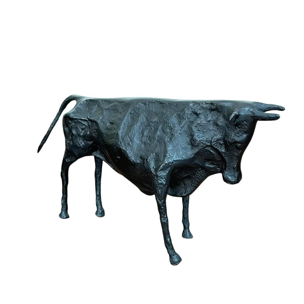 Bronze Statue, Picasso's Bull Sculpture, 16 cm