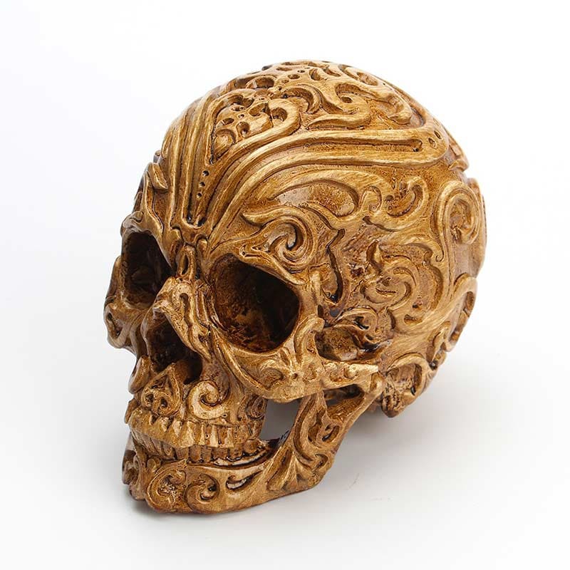 Skull Statue <br/> Wood