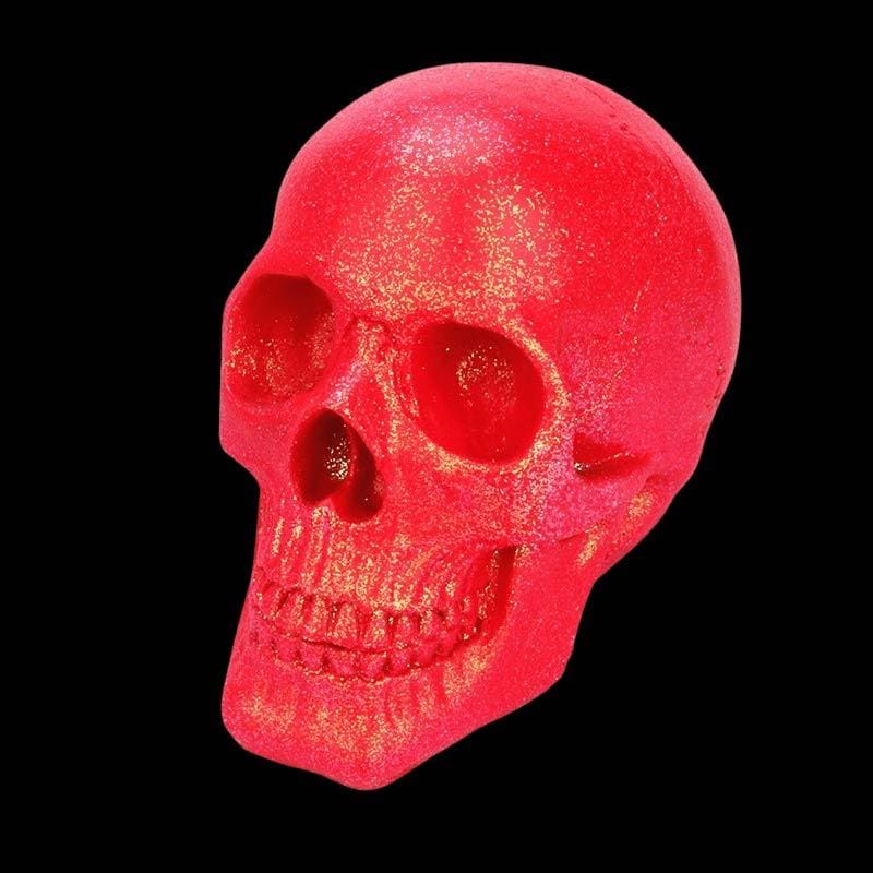 Skull Statue <br/> Glitter 18 cm