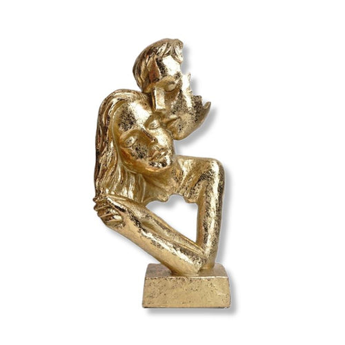 Couple Face Sculpture