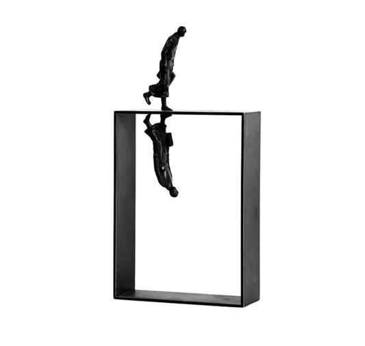 Contemporary Minimalist Metal Sculpture 29 cm
