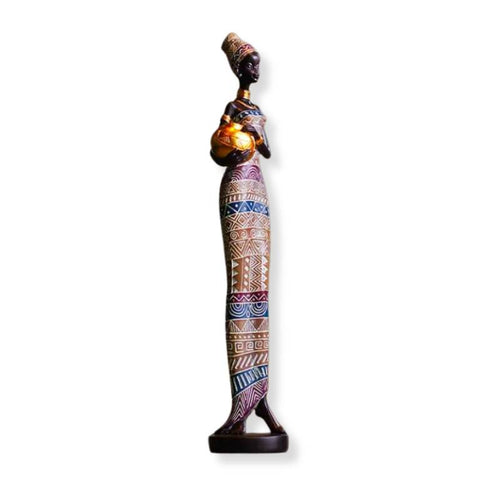 Large <br> African Statue