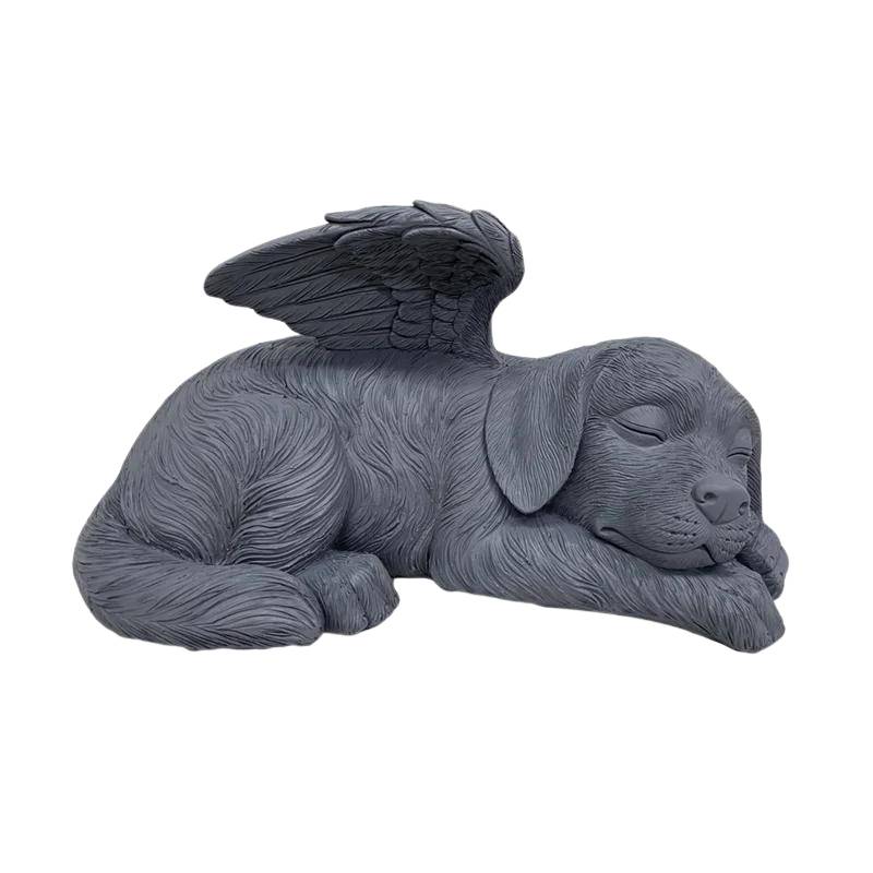 Dog <br> Guardian Angel Statue