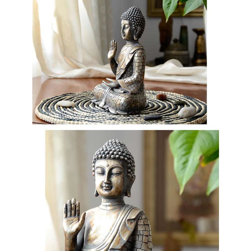 Modern Sculpture <br/> Seated Buddha Statue