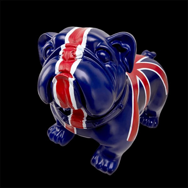 Dog Statue <br/> United Kingdom Bulldog 42 cm
