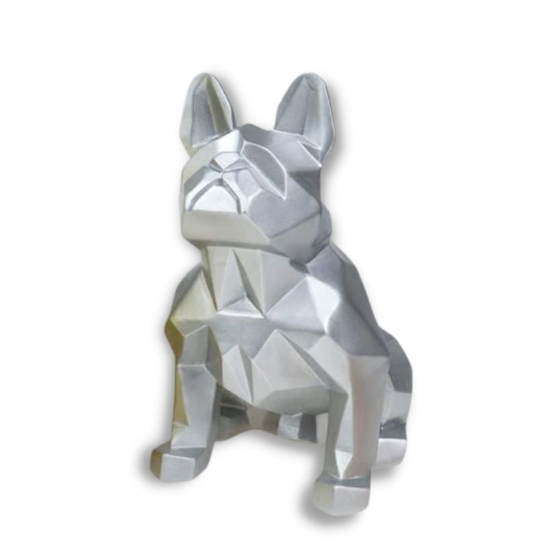 Bulldog Statue <br/> Origami 20 cm