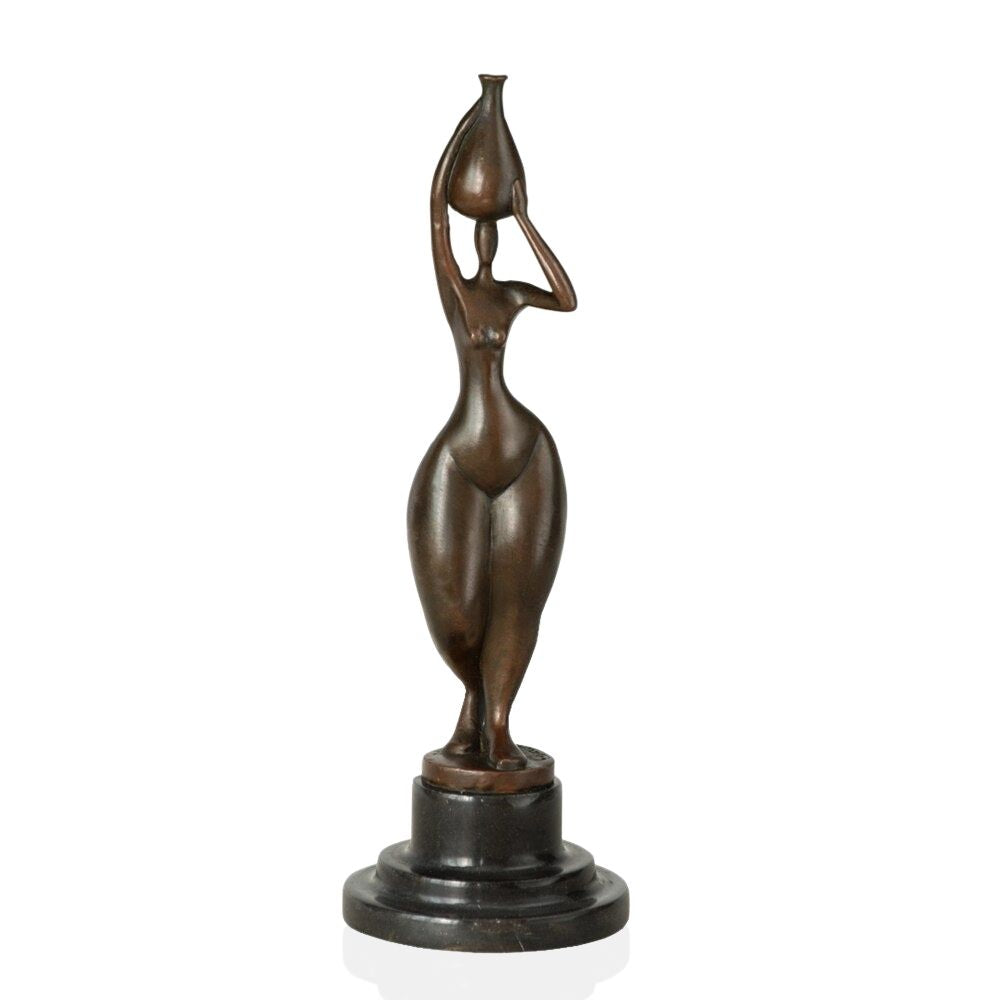 Bronze Sculpture <br/> African Bronze Statue 30 cm
