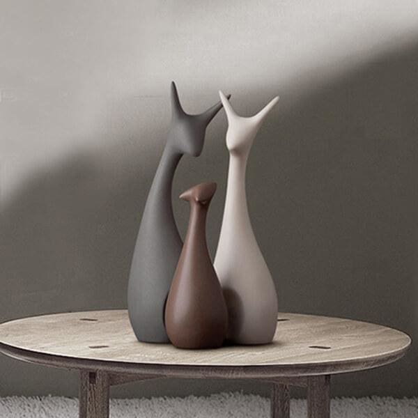 Cat Statue <br/> Ceramic