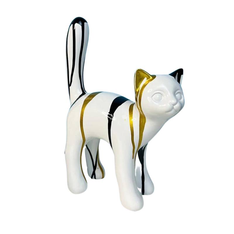 Cat Statue <br> in Resin
