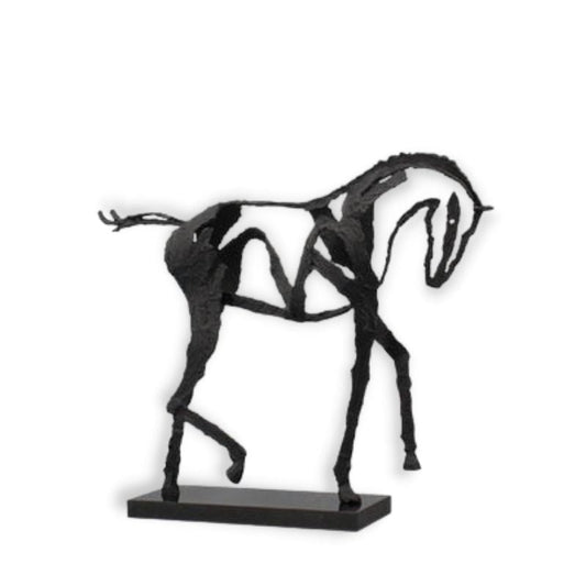 Horse Statue <br/> Iron