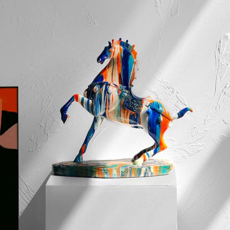 Horse Statue <br/> Raised Leg