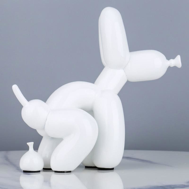 Balloon Dog Statue <br/> "Poop" Resin