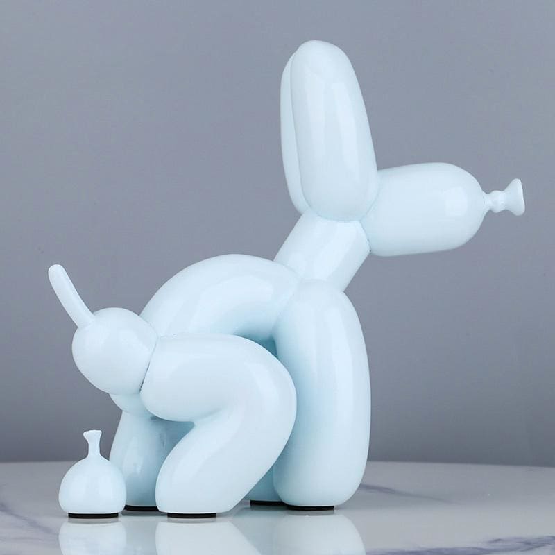 Balloon Dog Statue <br/> "Poop" Resin