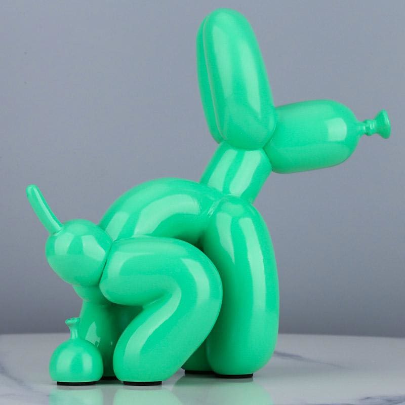 Balloon Dog Statue <br/> "Poop" Resin