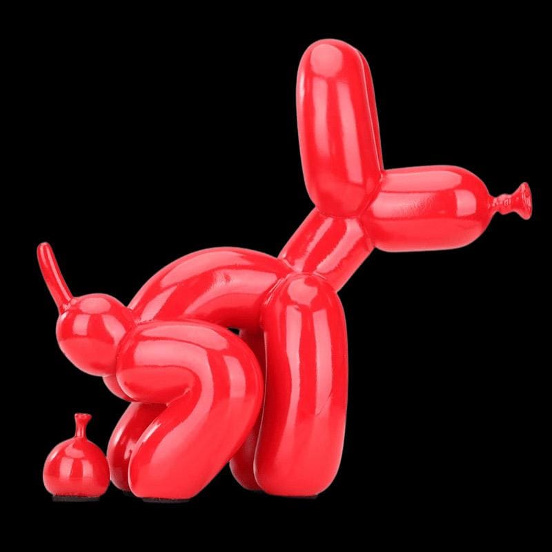 Balloon Dog Statue <br/> "Poop" Resin