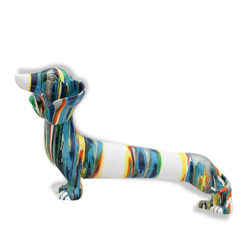 Colorful Dog Statue <br/> Dachshund