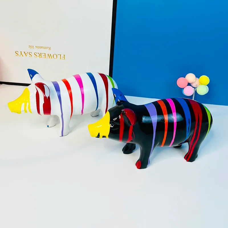 Pig Statue 13 cm