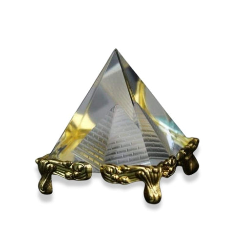 Egypt Decor Pyramid <br/> Crystal 6 cm