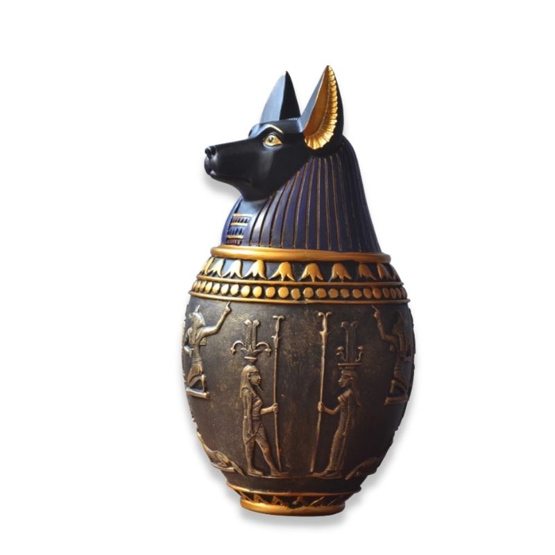Anubis Canopic Vase <br> Sons of Horus