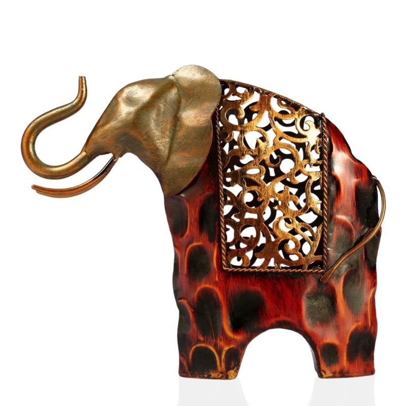 Metal <br/> Elephant Statue