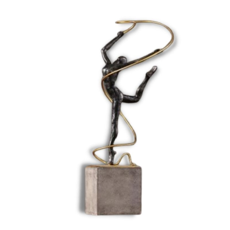 Woman Statue <br/> Design Gymnast 49/29/58 cm