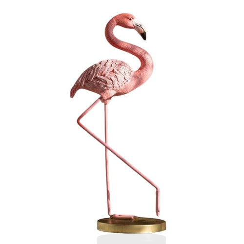 Pink Flamingo Statue