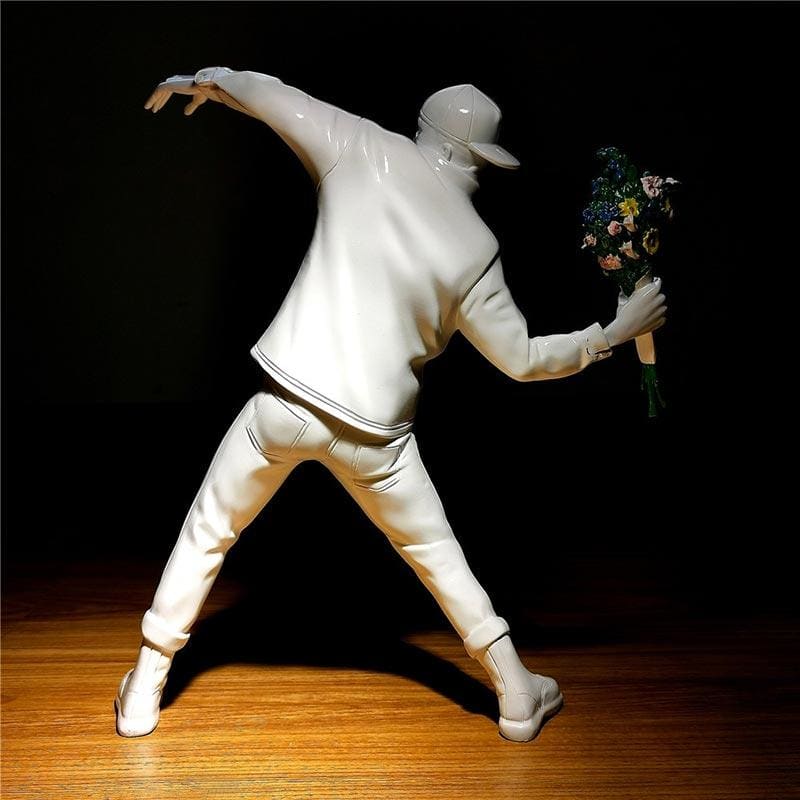 Contemporary Sculpture <br/> Banksy Flower Bomber