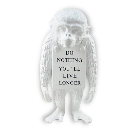 Gorilla Statue <br/> Banksy Brandalism Monkey 36 cm