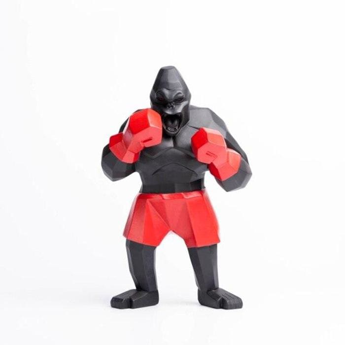 Origami Gorilla Statue <br/> Boxer 25 cm