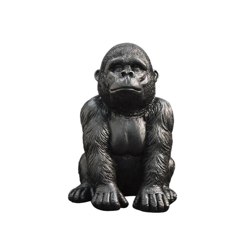 Black Gorilla <br> Statue 19 cm