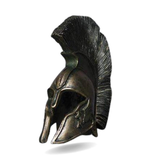 Spartan Helmet of Leonidas, Bronze Effect, 15 cm
