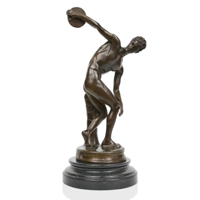 The Discobolus Bronze 33 cm