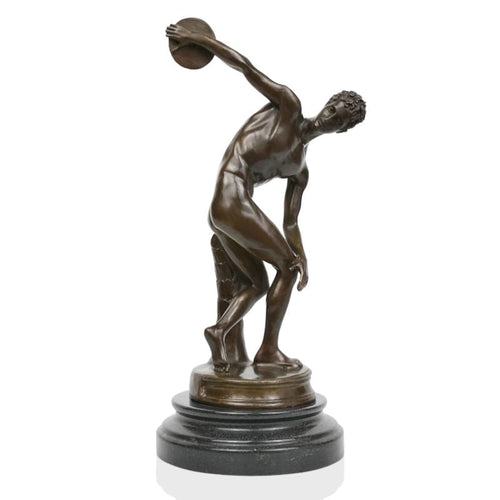 The Discobolus Bronze 33 cm