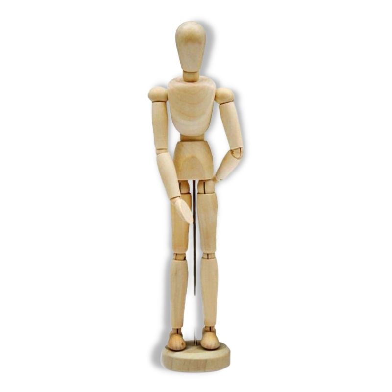 Man Statue <br/> Articulated Wooden Mannequin