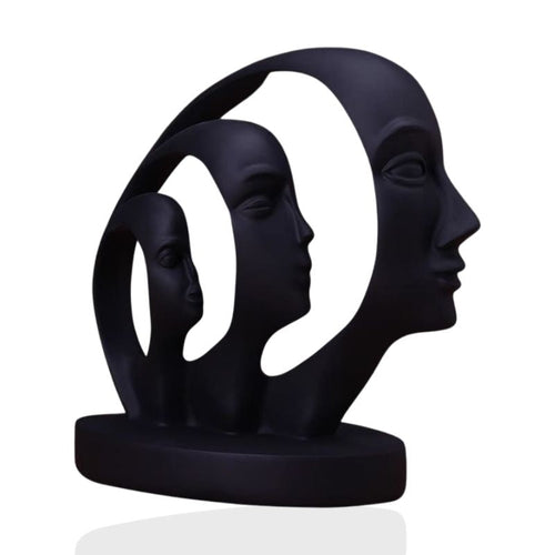 Man Statue <br/> Abstract Face Trio
