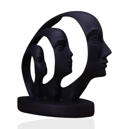 Man Statue <br/> Abstract Face Trio