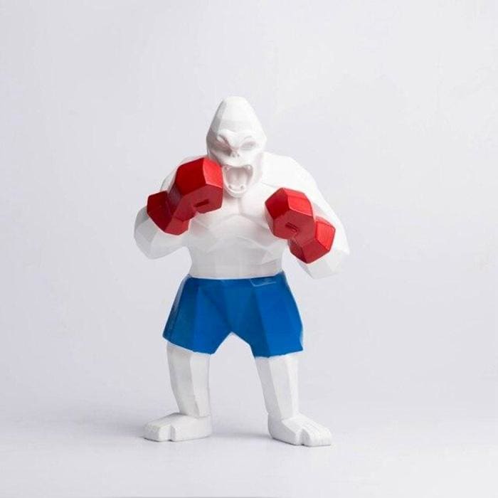 Origami Gorilla Statue <br/> Boxer 25 cm